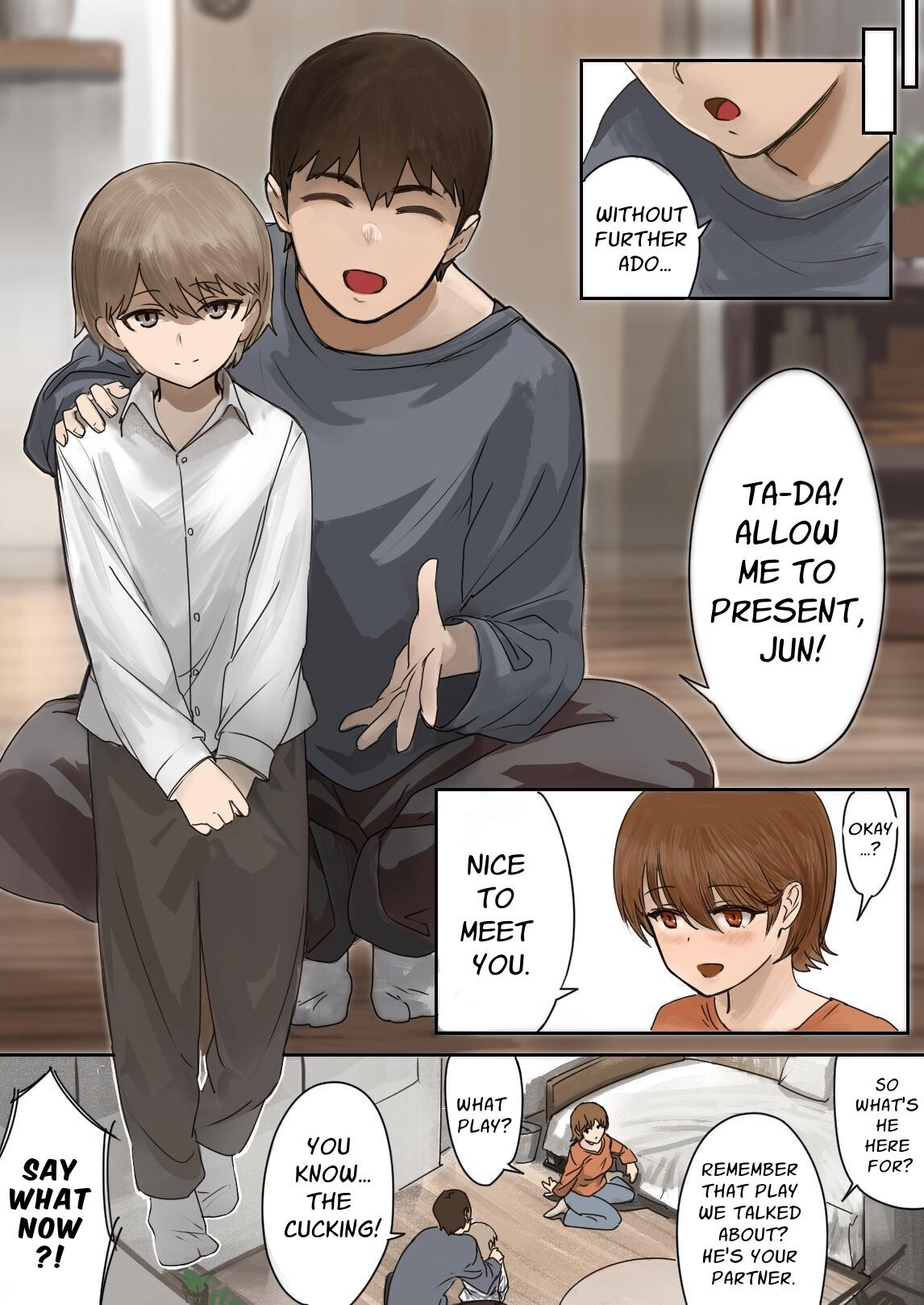 Hentai Manga Comic-I Wish I Had Never Begged My Pushover Girlfriend To Cuck Me...-Read-10